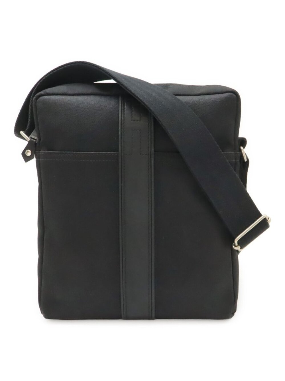 Hermes Acapulco Bandouliere MM Shoulder Bag Pochette Crossbody Toile Chevron